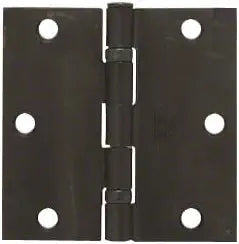 CRL Antique Oiled Bronze 3-1/2; Ball Bearing Full Mortise Square Hinge CB3510B