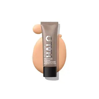 Smashbox Halo Healthy Glow Tinted Moisturizer with SPF 25 | 24-Hour Hydrating Skin Tint with Buildable Coverage and Dewy Finish | Hyaluronic Acid & Niacinamide for Face