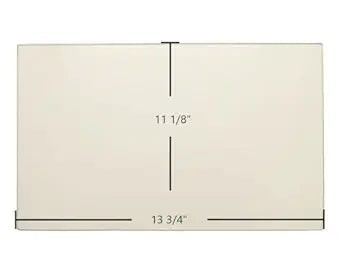 Castle Stove Door Glass (13 3/4" x 11 1/8")(720242)