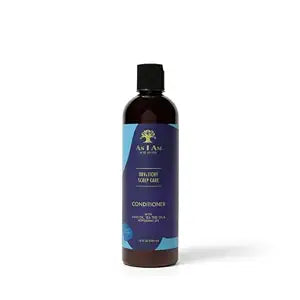 As I Am Dry & Itchy Scalp Care Conditioner - 12 ounce - with Olive, Tea Tree, & Peppermint Oil - Nourish es and Moisturizes Scalp