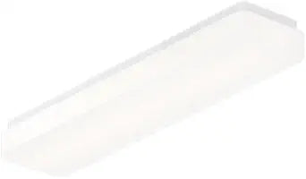 Maxim Lighting Cloud 24" 1-Light Surface Mount | White Finish | Acrylic Shade | Transitional Surface Mount | Ideal for Bedrooms, Hallways & Entryways | Dimmable Damp Rated | 57532WT