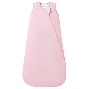 Sleep Sack for 6-18 Months Baby, 1.0 TOG for Spring and Autumn, Wearable Blanket, Bamboo Rayon, 2-Way Zipper, Sleeping Bag for Newborn Babies, Lightweight for Spring & Autumn,Pink,M
