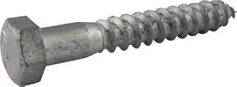 1/2" x 8" (15 Pack) Galvanized Lag Screw Pack Grade A - Hot Dip Galvanized for Exterior Use - by Fastener Depot, LLC