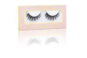 Icona Lashes Handmade False Eyelashes Pack - Premium Fake Eyelashes Extensions - Soft, Fluffy Falsies with Tapered Ends & Professional-Grade Band, Vegan, Reusable - Natural Black - About Last Night