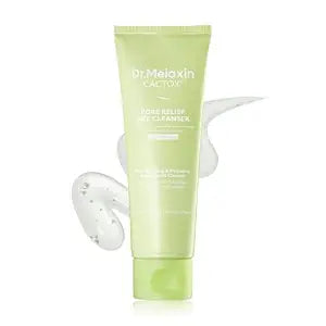 Dr.Melaxin Cactox Pore Relief Gel Cleanser, Hydrating Gel-to-Foam Facial Cleanser for Pore Cleansing and Enlarged-Looking Pores, 120ml