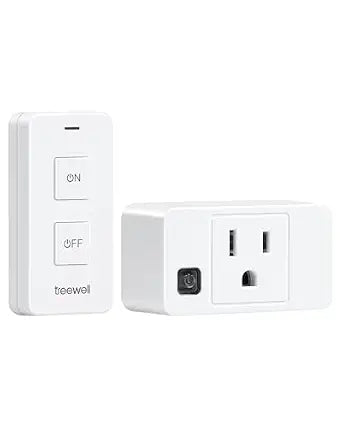 Remote Control Outlet with Portable Magnetic Switch