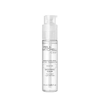 Paul Mitchell Clear Smoothing Serum, Blowout Primer, Fragrance Free, For Sensitive Scalp + Skin