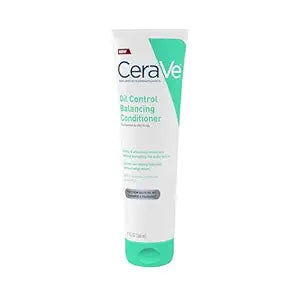 CeraVe Oil Control Conditioner with Hyaluronic Acid for Oily Scalp, 9 Oz