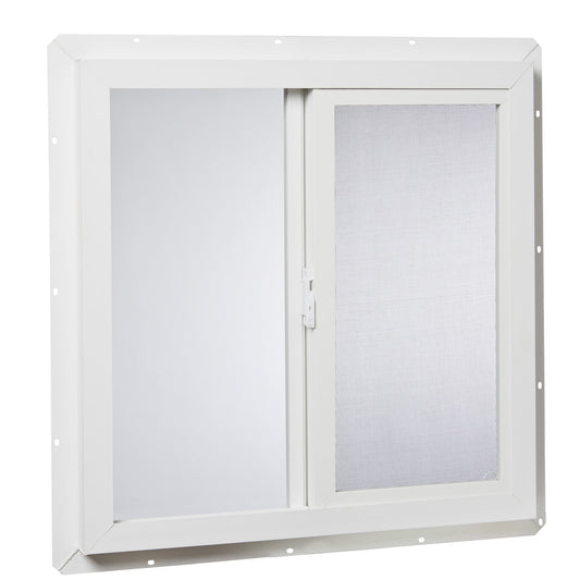 Ventana Utilitaria de Vinilo de 36 X 36 con Deslizador - Acristalado Simple