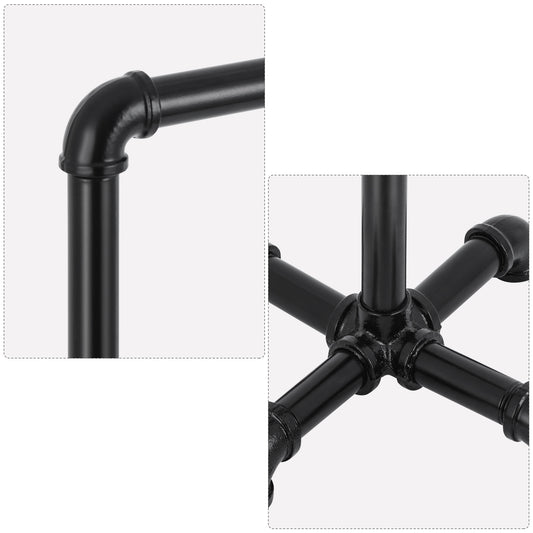 2pcs Industrial Style Floor Toilet Paper Holder Toilet Paper Dispenser Metal