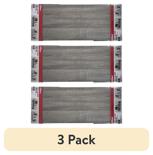 Hyper Tough 10 in. x 23 5/8 in. Rustic Gray Laminated Wood Shelf