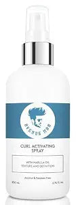 Avenue Man Curl Activating Spray - Frizz Free Activator for Defined, Irresistible Curls - Leave-In Conditioner with Marula Oil
