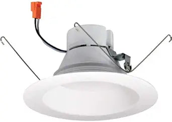 Nora Lighting NOX-563140 5" LED Decorative Trim, White/White