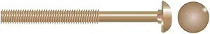 SEACHOICE Carriage Bolts (Size: 1/4"-20 x 2, Option: 25)