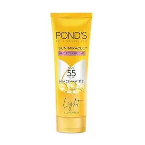 POND'S sun miracle SPF 55 PA++ light Sunscreen 50g
