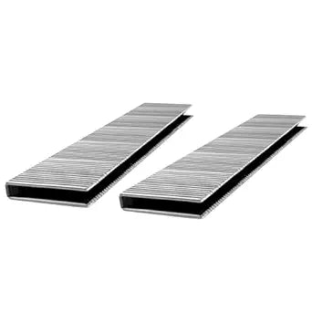 18 Gauge 304 Stainless Steel Staples - 1/4" Narrow Crown, 2000 Pcs - Compatible with Pneumatic & Electric Staplers (1"- 2000 PCS)
