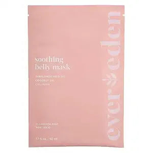 Evereden Soothing Belly Mask for Stretch Marks, Pregnancy & Postpartum Safe