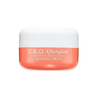 Sunday Riley C.E.O. Afterglow Brightening Vitamin C Cream Face Moisturizer