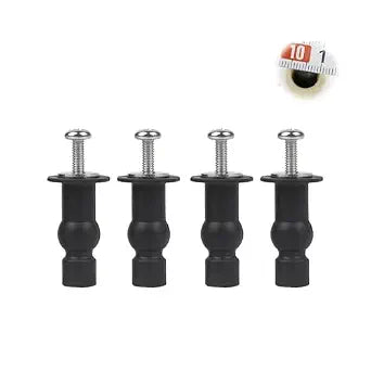 9mm Toilet Seat Screws Kit Compatible with Kohler San Rafael - 3466, 3467, 3384 Replacement Repair Part K-85040, K-84999, Set of 4