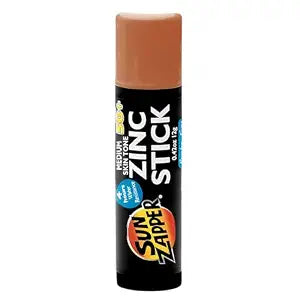 Sun Zapper SPF 50+ Zinc Sunscreen Stick Medium Skin Tone 12g