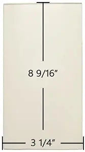 Whitfield Prodigy I & II WP3 Side Glass Panel (3 1/4" x 8 9/16") | Part #13546401