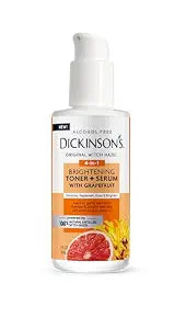 Dickinson's Witch Hazel Brightening Toner + Serum | Grapefruit | 4 Fl Oz