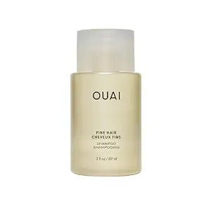 OUAI Fine Hair Shampoo Travel Size - Thickening Shampoo for Thin Hair (3oz)