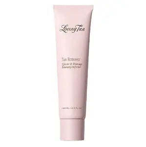 Loving Tan Deluxe Tan Remover Gel - Effective & Gentle Self Tanning Remover, Self Tanner Remover Suited for All Skin Types - Sulphate, Paraben & PEG Free - 3.3 Fl Oz - Packaging May Vary