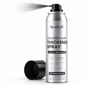 Root Touch Up Hair Color Spray – 4oz – Women & Men, Natural Black