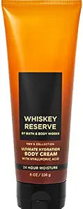 Bath and Body Works For Men Whiskey Reserve Ultra Shea Body 8 Ounce Full Size (Whiskey Reserve)