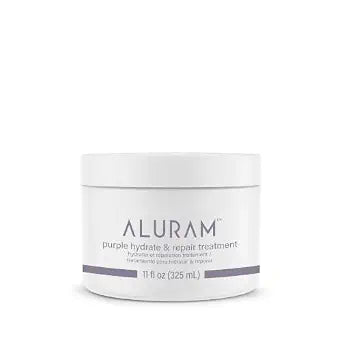 Aluram Purple Hydrate & Repair Hair Treatment, Intense Moisture Infusion, Clean Hydration Boost for Silver & Color Treated Hair,11 Fl Oz