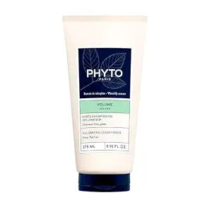 PHYTO Volume Volumizing Conditioner for Fine & Thin Hair | Silicone-Free, Vegan | Adds Body Without Weighing Down | Made in France | 5.91 fl oz