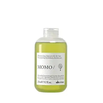 Davines MOMO/Shampoo, Moisturizing Gel Shampoo for Dry or Dehydrated Hair - Deeply Hydrates with Apricots - Gentle Cleanser Restores Softness, Shine & Moisture