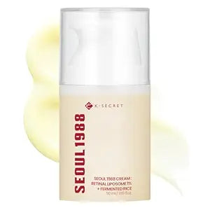 K-SECRET SEOUL1988 Retinal Cream for Gentle Daily Texture Care, 1.69 fl oz