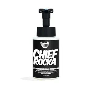 The Doux CHIEF ROCKA Xtreme Moisture Mousse, Curl Defining Foam, 8 oz
