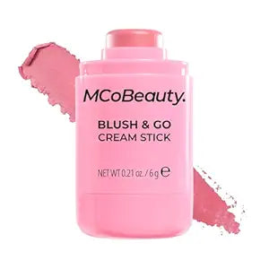 MCoBeauty Blush & Go Cream Stick - Baby Pink