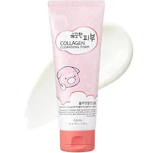 esfolio Collagen Cleansing Foam ��� Hydrating Face Wash for Deep Cleansing&Nourishing Skin ��� Korean Skincare All Skin Types ��� Gentle Foaming Facial Cleanser with Centella&Milk Protein (5.29 OZ-150ML)