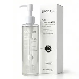 SPODARE Pure Cleansing Oil, Natural Oil Cleanser for Face, 200ml