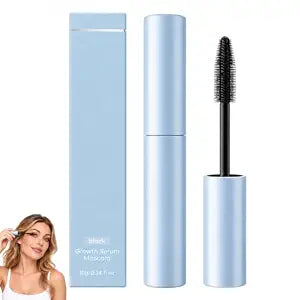 Lash Serum Mascara Waterproof,Korean Fiber Mascara Long Lashes 1pc