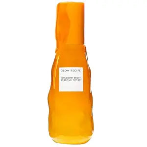 Glow Recipe Cloudberry Brightening Essence Toner, Korean Brightening Essence, Hydrating Rice Water + 5% Glycerin, CoQ10, Vitamin C & E, Barrier Support, Even Tone (75ml)