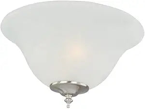 Maxim Basic-Max-Three Light Ceiling Fan Light Kit with Wattage Limiter in style-13 Inches Wide-Satin Nickel Finish