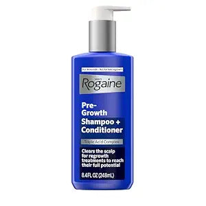 Men's Rogaine Pre-Growth 2 in 1 Shampoo + Conditioner, 8.4 fl oz