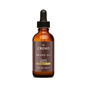 Cremo Beard Oil for Men, Casked Vanilla, 1 Fl Oz