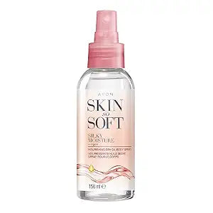 AVON SKIN SO SOFT Silky Moisture Nourishing Dry Oil Spray - 150 Ml
