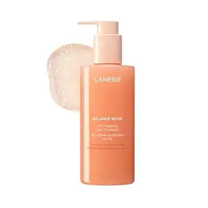 LANEIGE Balance Mode Rice Foaming Korean Gel Cleanser with Glycolic Acid