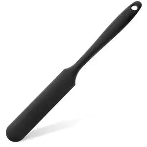 Patelai Silicone Wax Spatula Non Stick Reusable Hair Removal Stick,Black