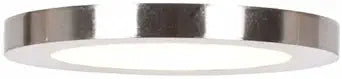 Access 20811LEDD-BS/ACR Transitional LED Flush Mount from Disc Collection in Pewter, Nickel, Silver Finish,