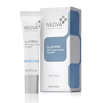 NEOVA SmartSkincare Cu3 Lip Repair, a moisture-sealing formula nourishes and protects lips during and after sun, cold and wind exposure.