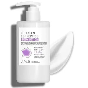 APLB Collagen EGF Peptide Body Lotion | COLLAGEN PEPT CEN��� 17.1% 10.14 FL.OZ/Korean Skincare, Elasticity care, Long lasting moisturizing, Revitalize for gentle and improve skin texture
