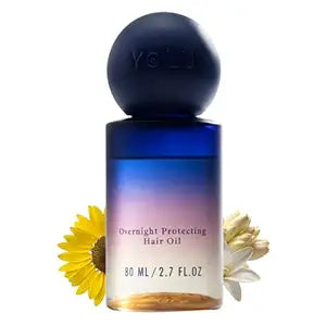 YOLU Hair Oil Frizz Control - Heat Protectant Hair Serum - Japanese Overnight Treatment for Damaged Dry Hair - Silicone Free Damage Repair - 2.7 fl oz